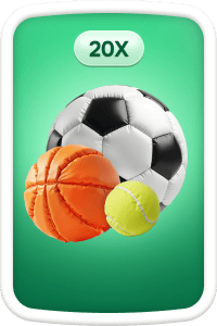 Place 20 sport bets
